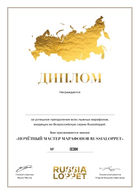 Почетный мастер Russialoppet