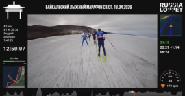 Байкальский лыжный марафон с GoPro в группе лидеров 2026